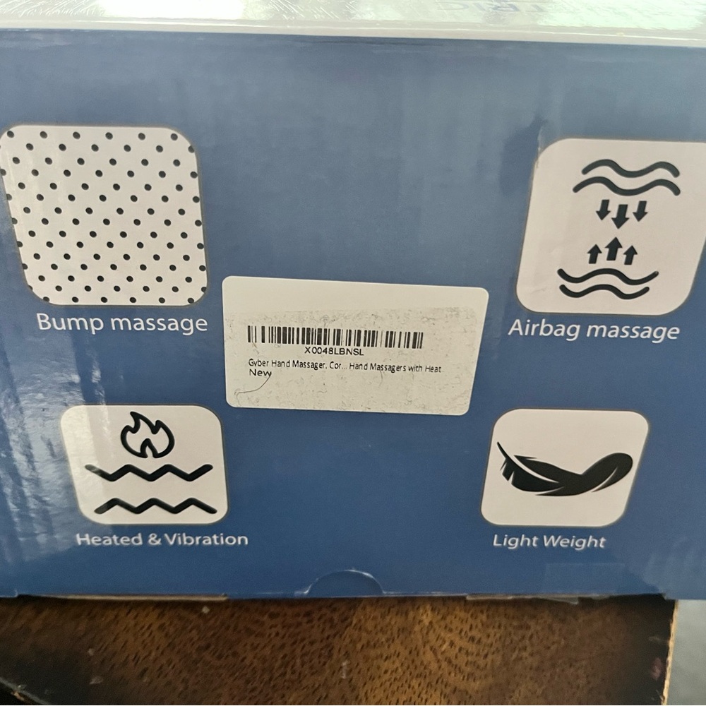 New in box Hand massager includes charging cord - Picture 5 of 5